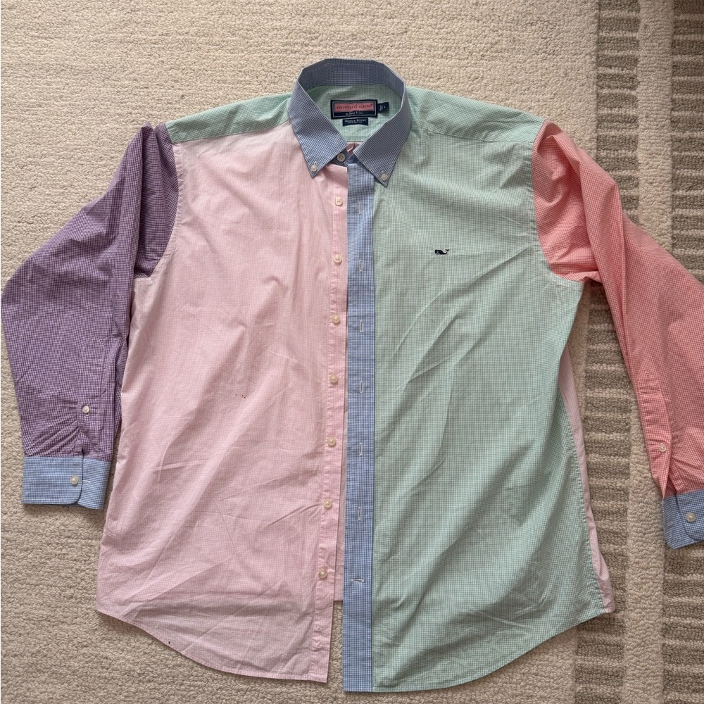 Vineyard Vines Patchwork Men's Shirt - image 2